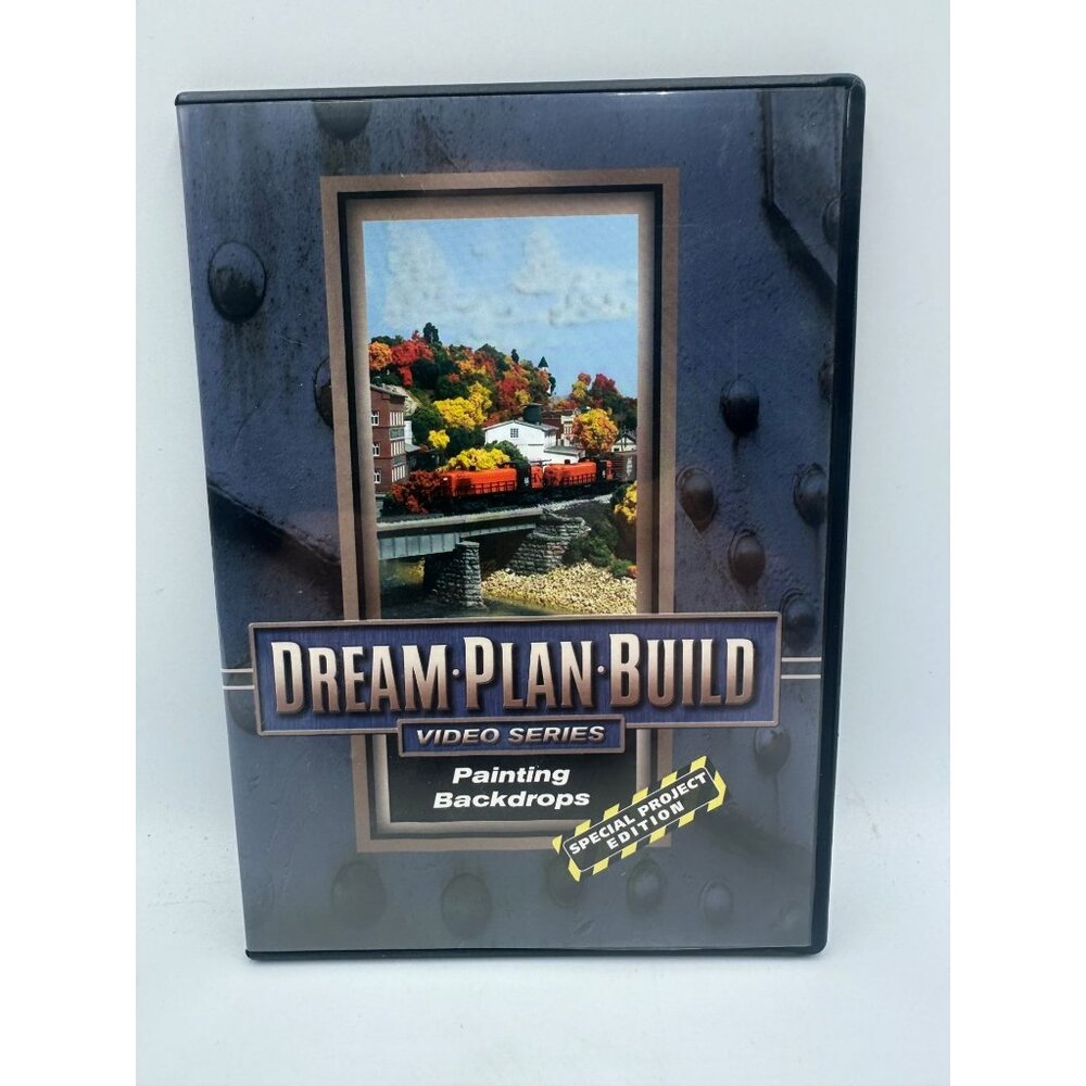 Dream Plan Build Painting Backdrops DVD Special Project Edition Kalmbach 2008